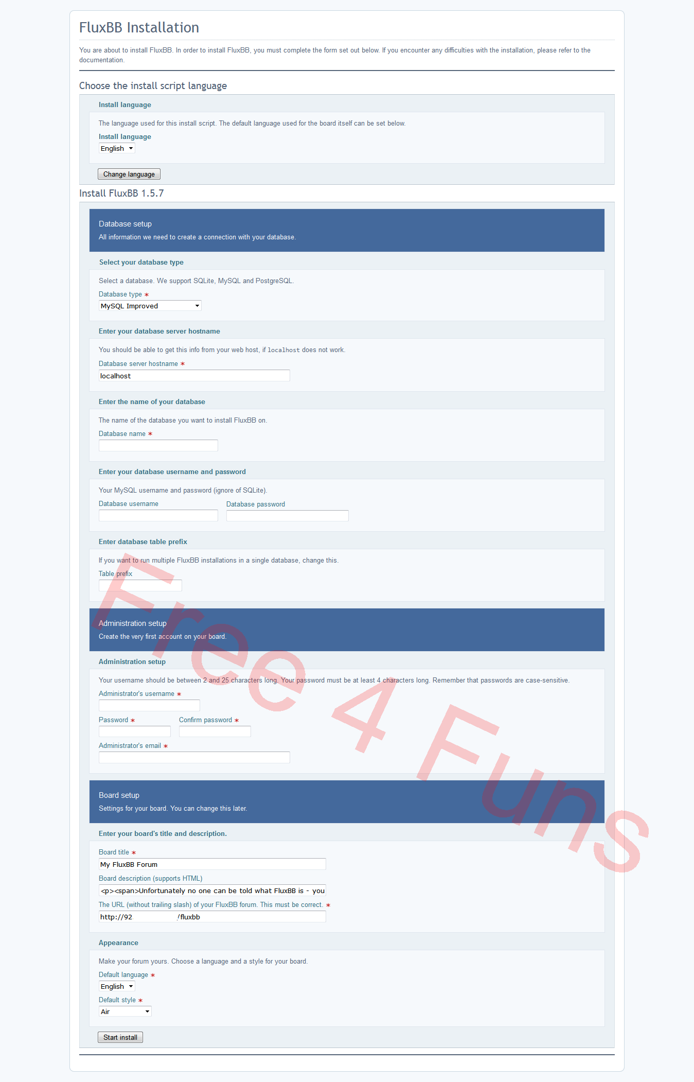 F4f fluxbb install.png